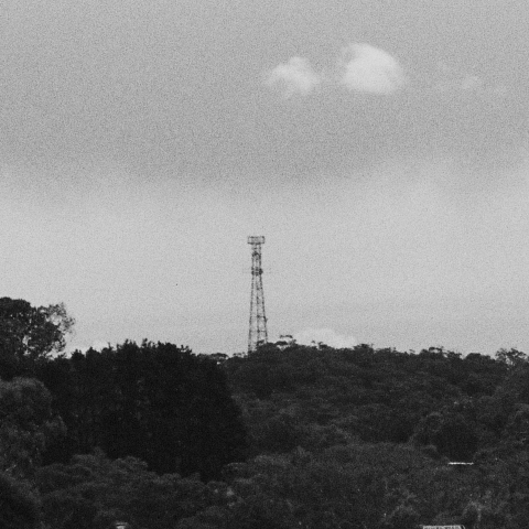 Black and white tower